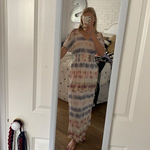 Gypsies & Moondust Tie Dye Dress (Womens M)